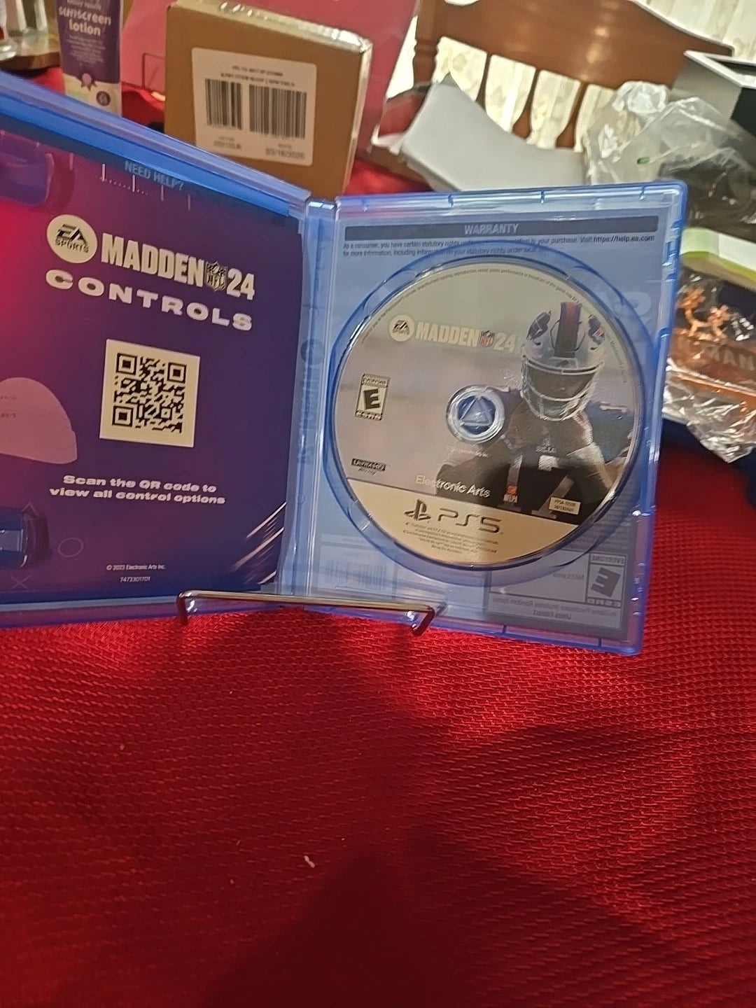Madden NFL 24 Video Game for PlayStation 5 PS5 EA Sports CHANS Treasures