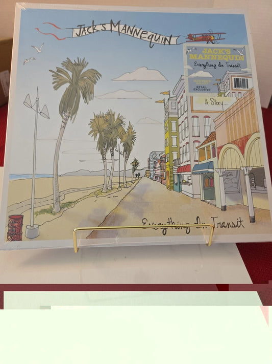 Jack's Mannequin    Everything in transit  sealed vinyl lp CHANS Treasures
